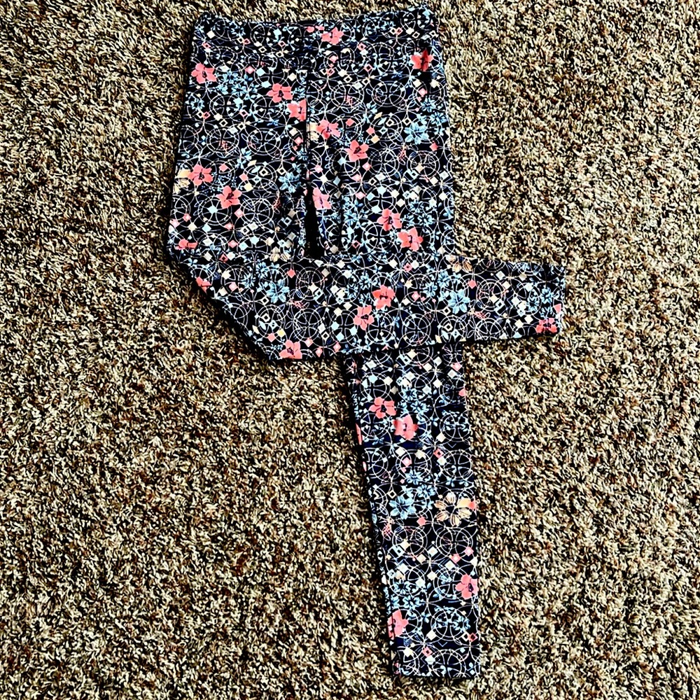 LuLaRoe floral leggings
